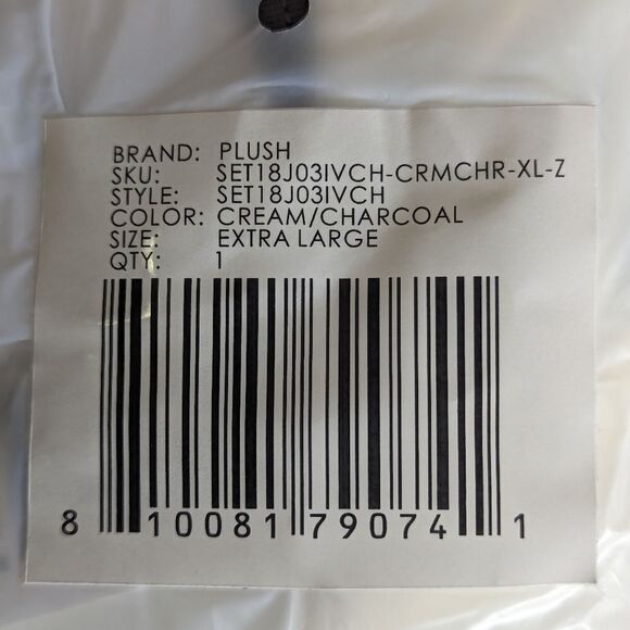 Revolve Soft Jersey Set - Shorts Pajama PJ's Set Sz XL NWT x Plush - Picture 7 of 8